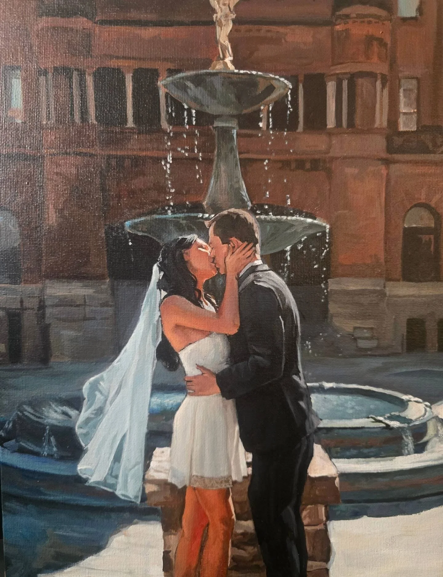 Live Wedding Painting