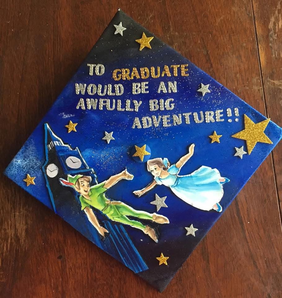 Graduation cap painting