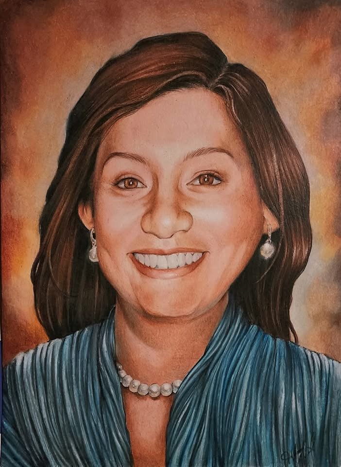 8”x10” prismacolor commission