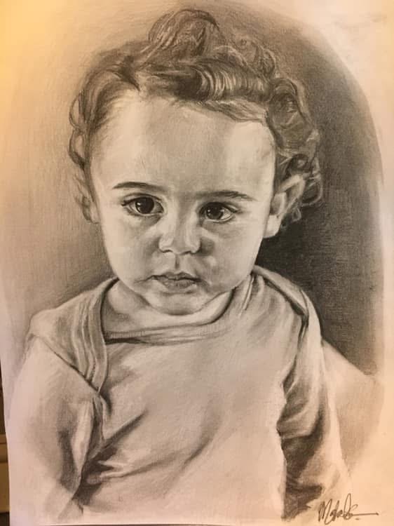 9"x12" commission