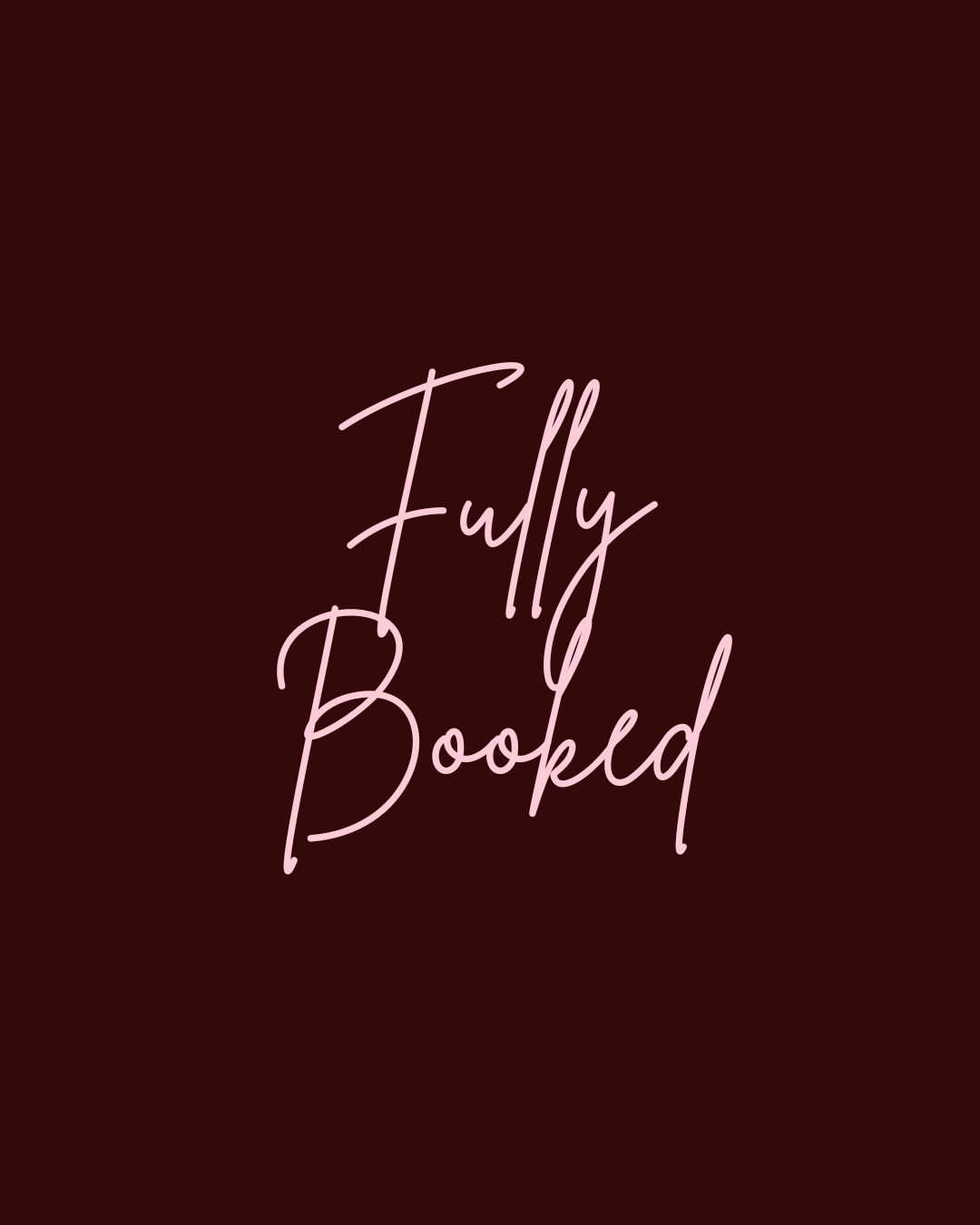 Full booked