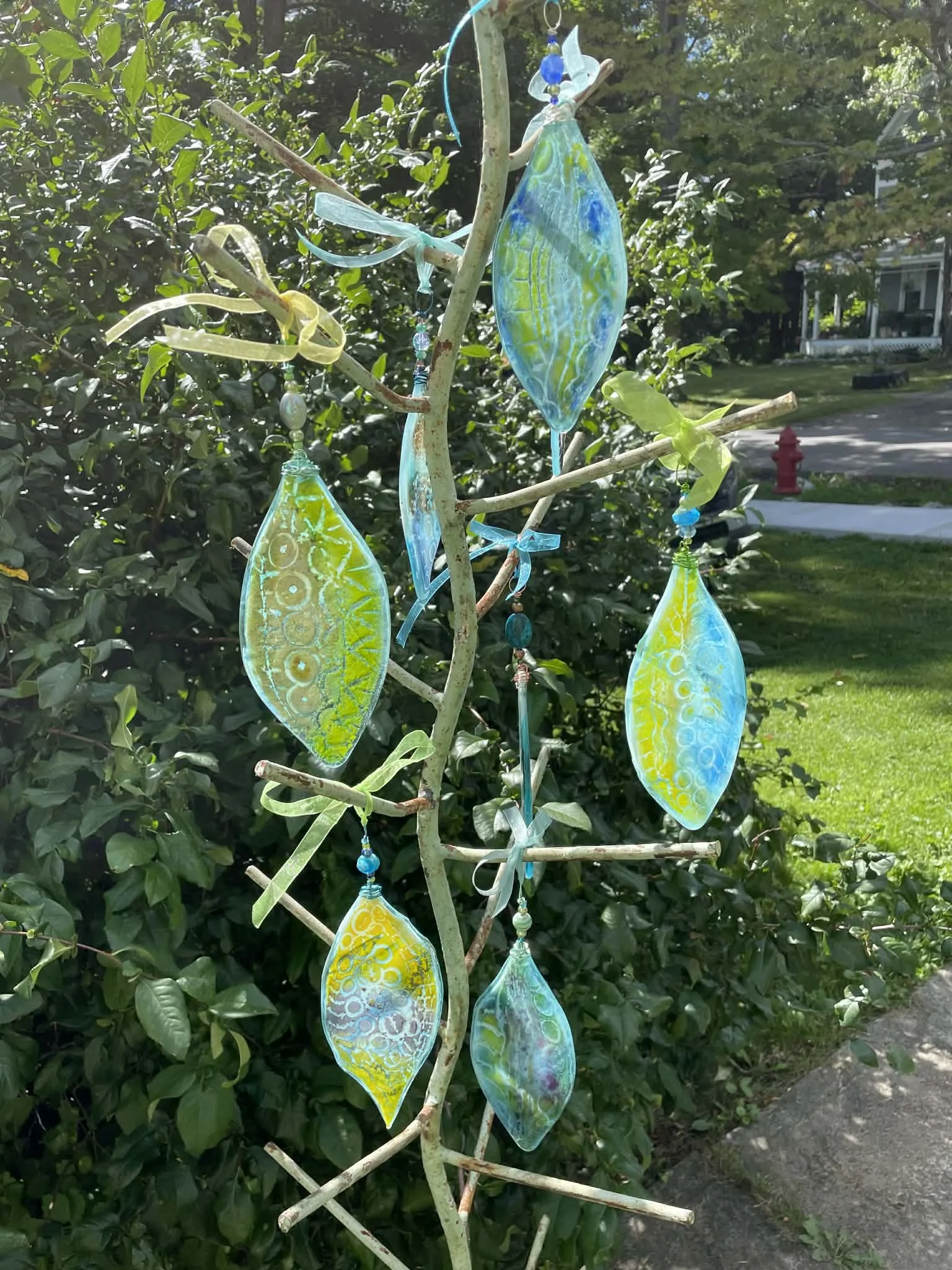 Fused Glass Leaf Workshop 