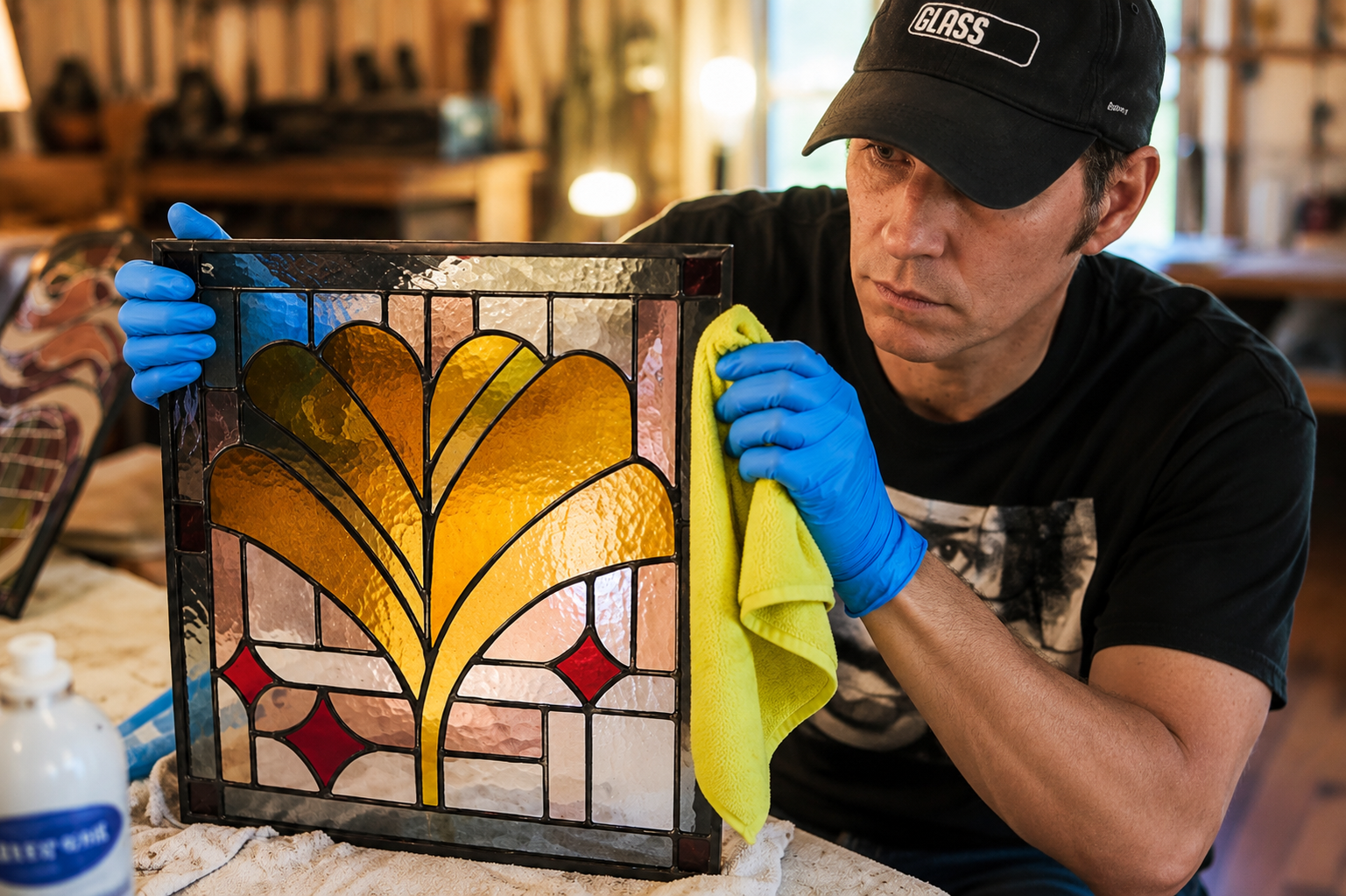 Stained glass workshop 101 