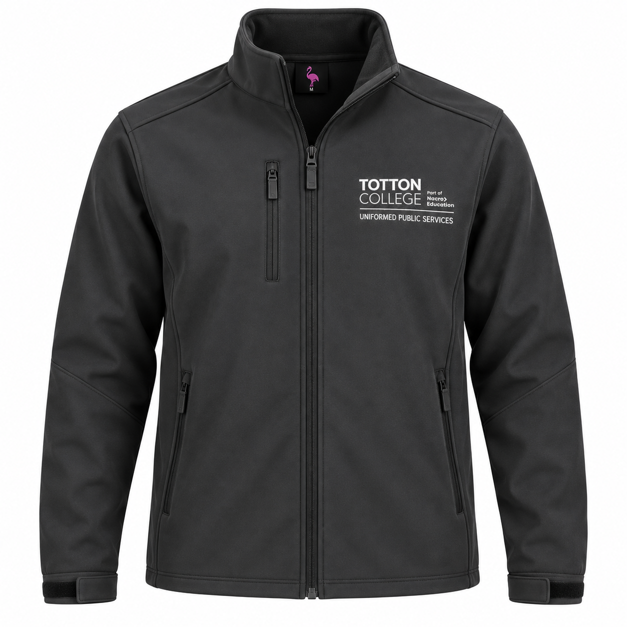 Totton College UPS Black Softshell Jacket