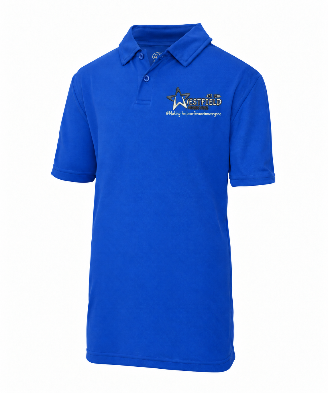 Westfield Production Compulsory Royal Blue Polo Shirt Adult