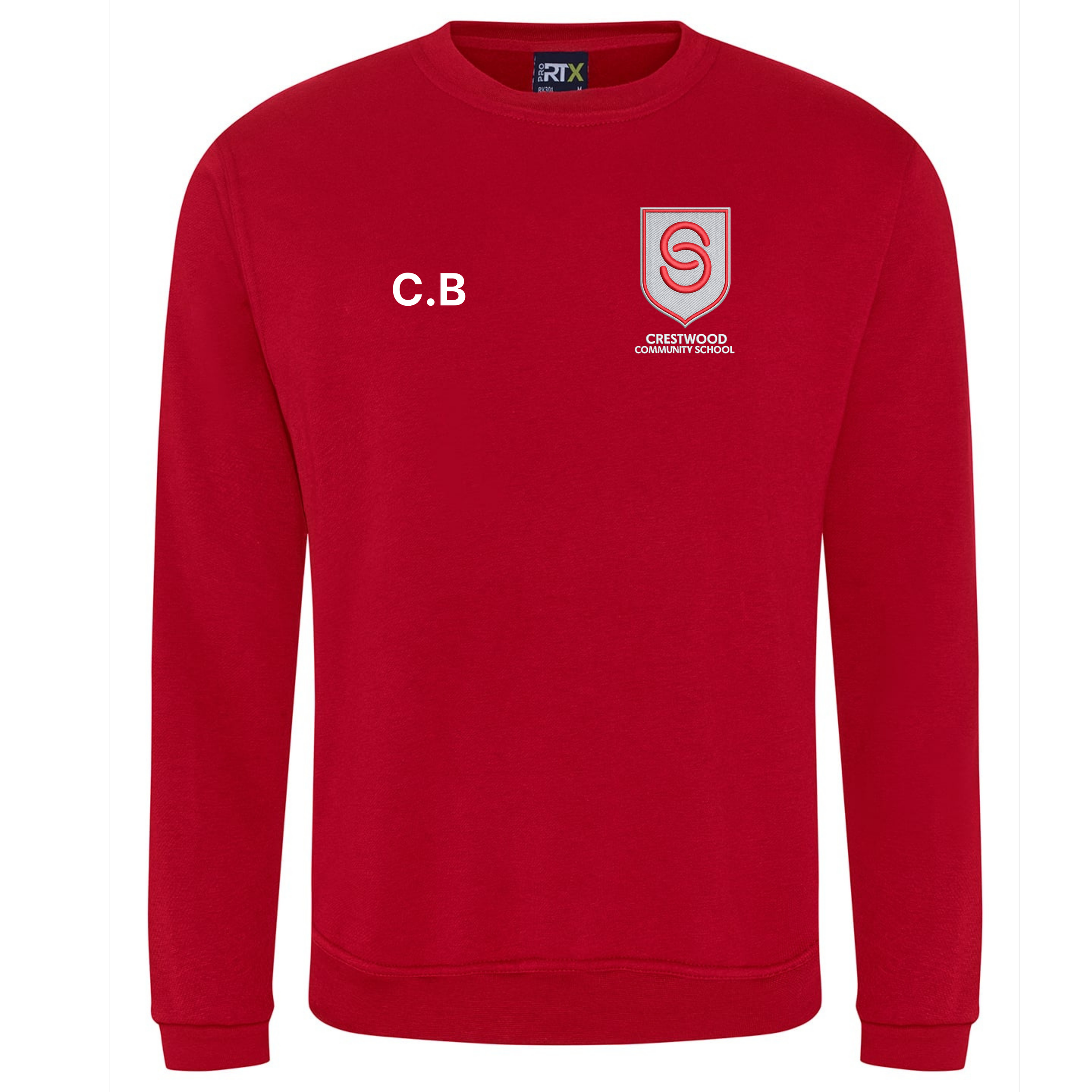 PCA Faculty Sweatshirt Red.png