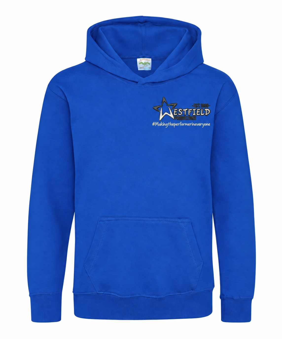 Westfield Production Royal Blue Pullover Hoodie Adult