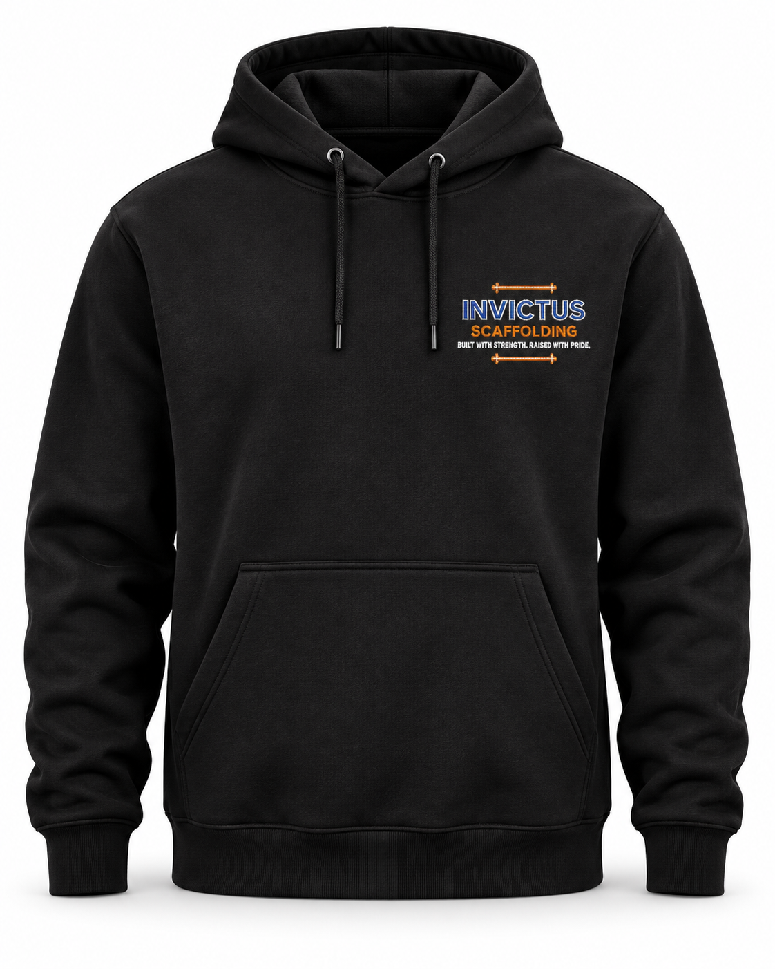 Invictus Black Pullover Hoodie