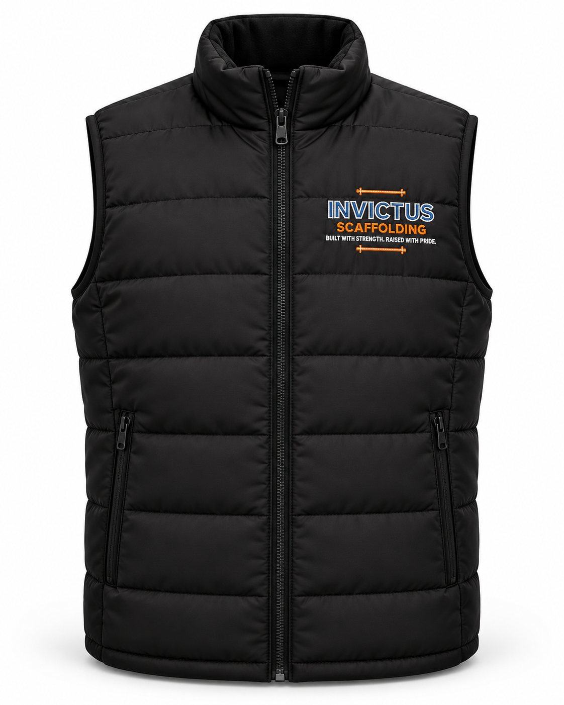 Invictus Black Padded Gilet