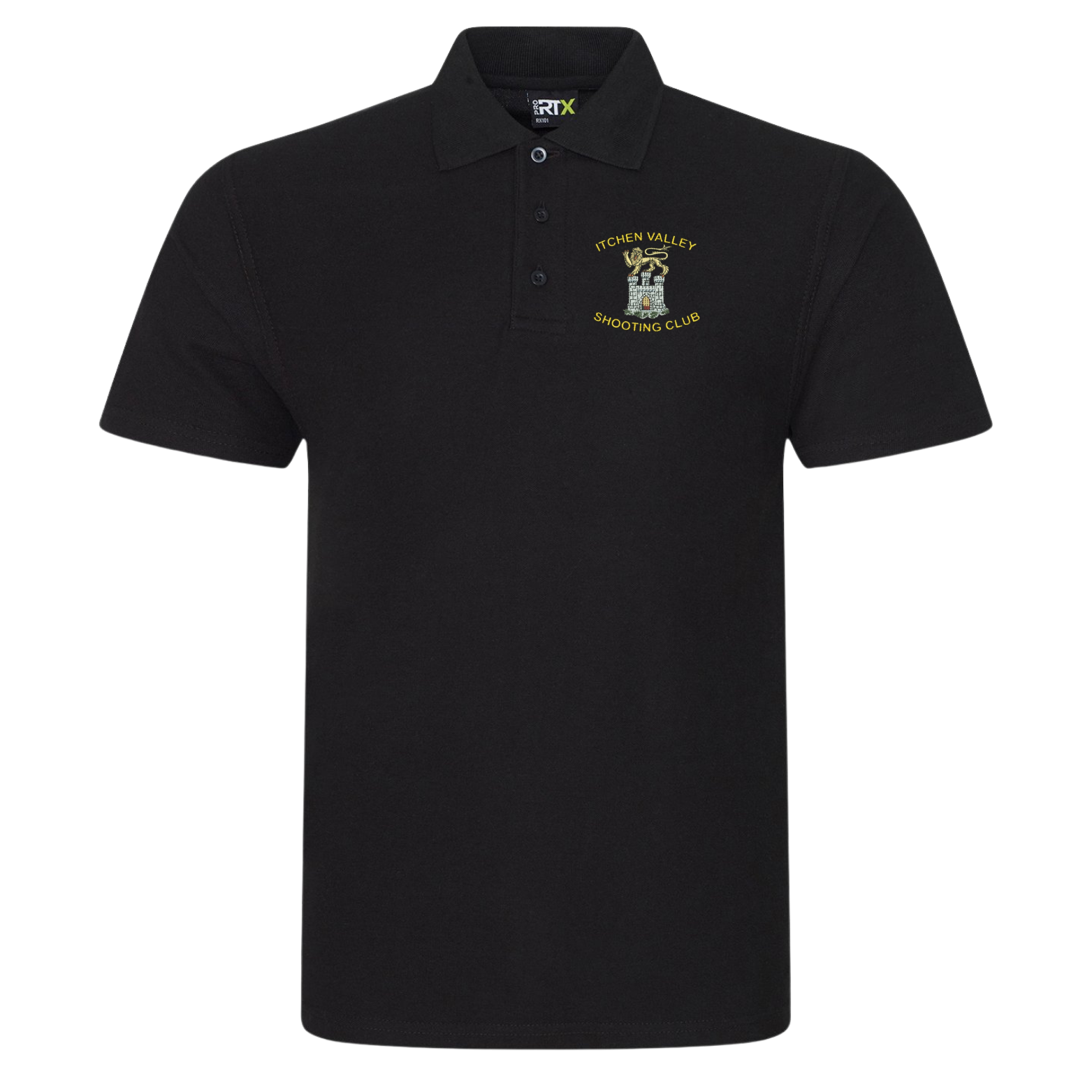 IVSC Black Polo Shirt