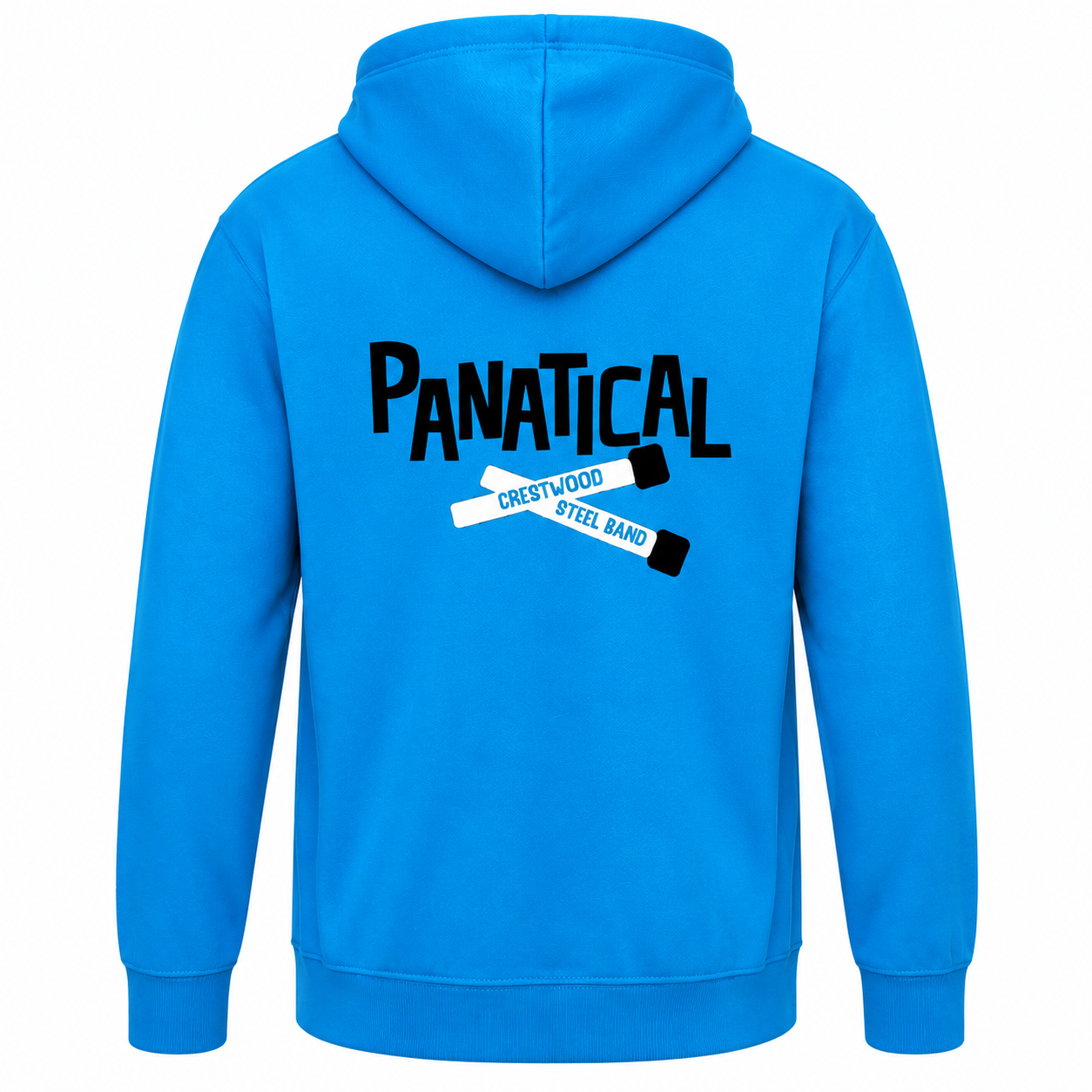 Panatical Sapphire Blue ZIPPED Hoodie