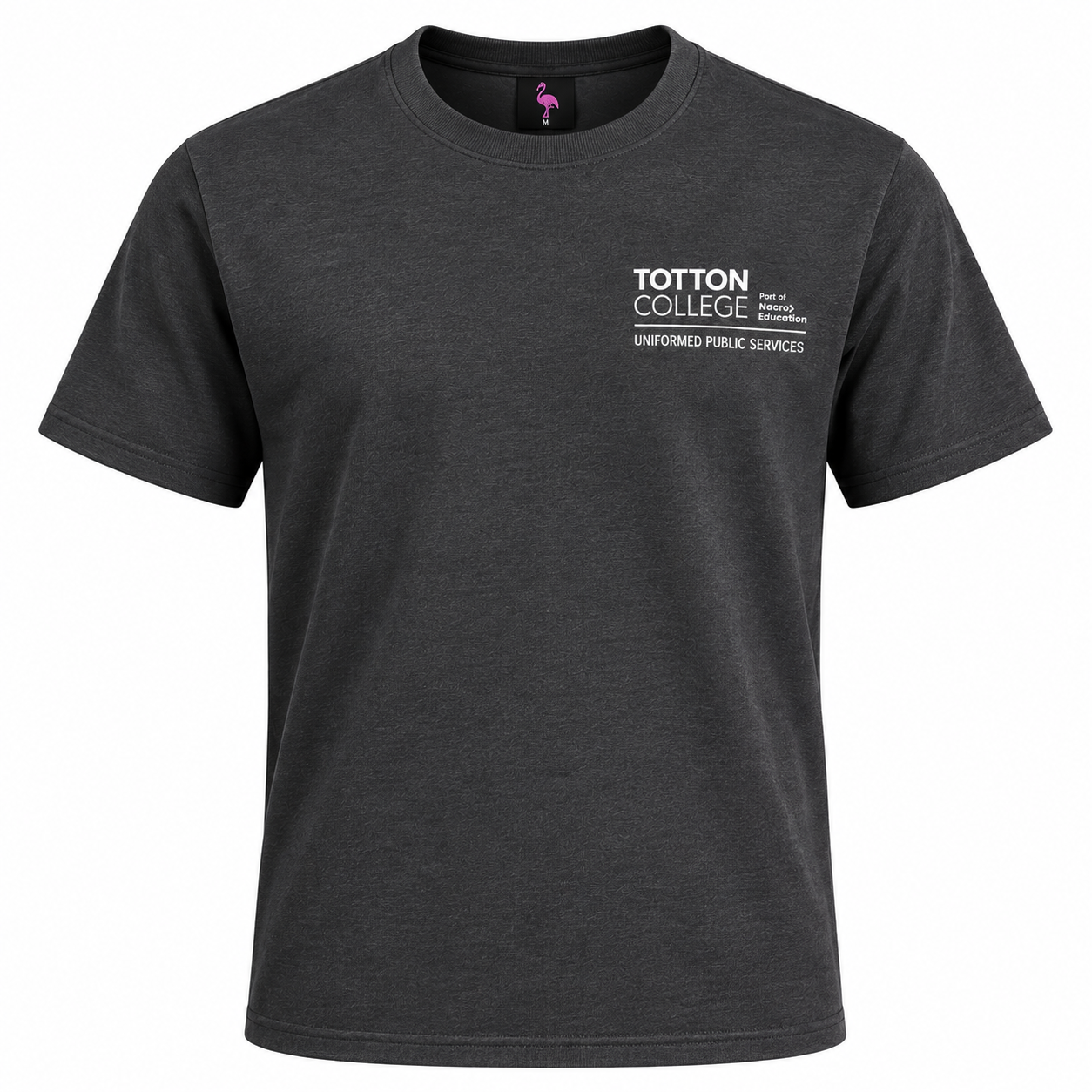 Totton College UPS Charcoal T-Shirt