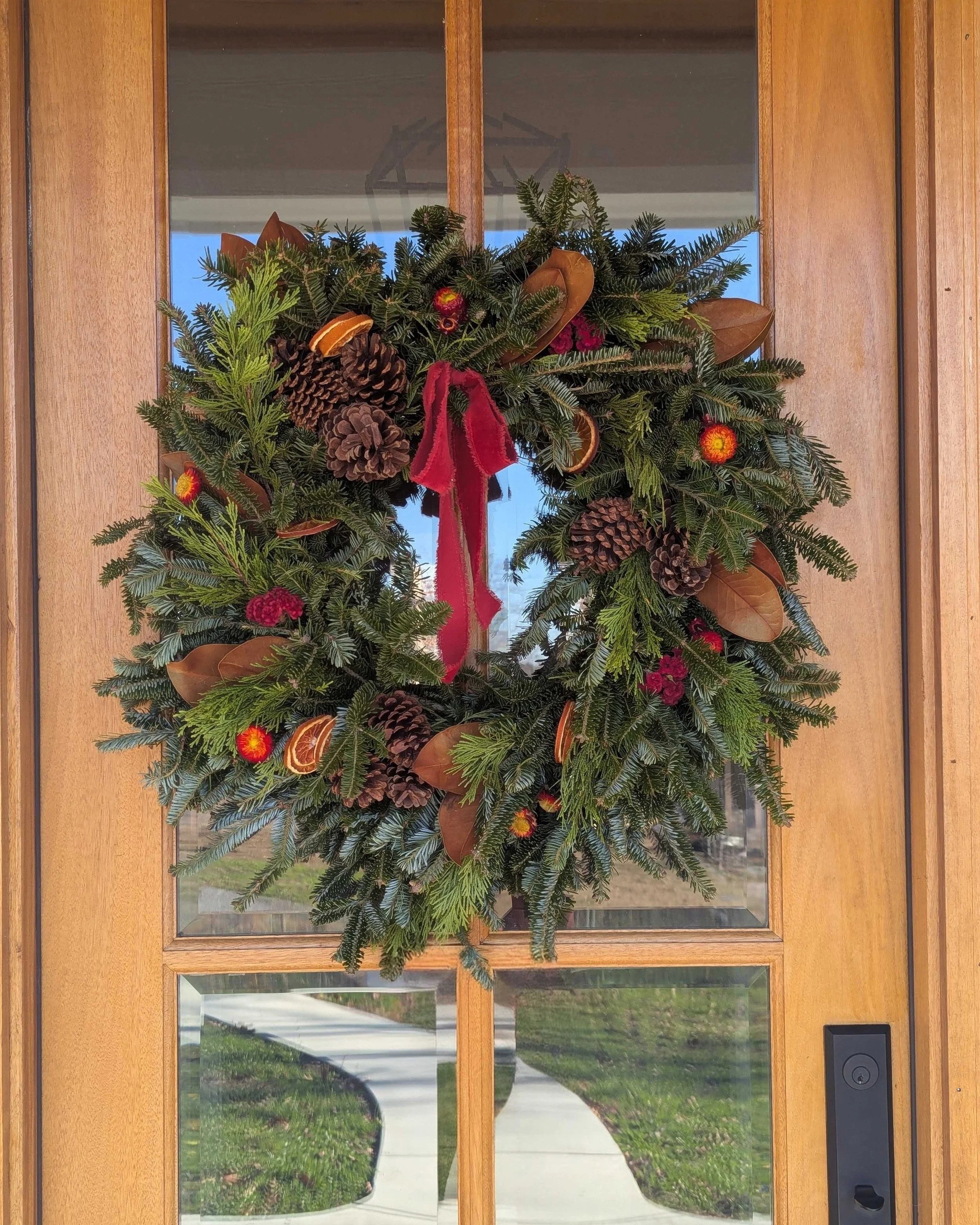 Holiday Evergreen Wreath