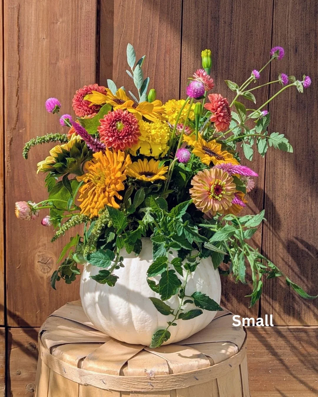 Pumpkin Floral Arrangement