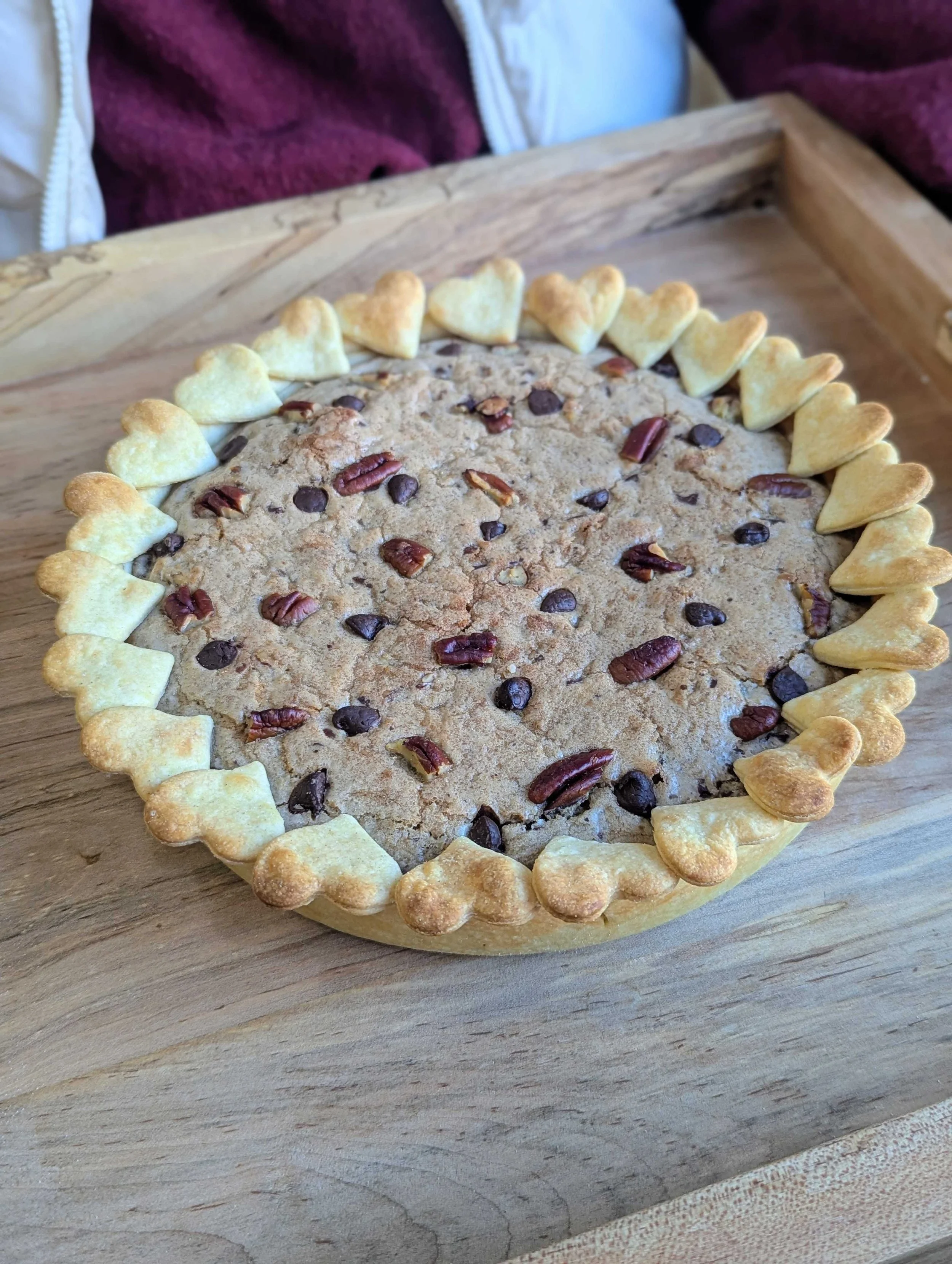 Bourbon Pecan Chocolate Pie