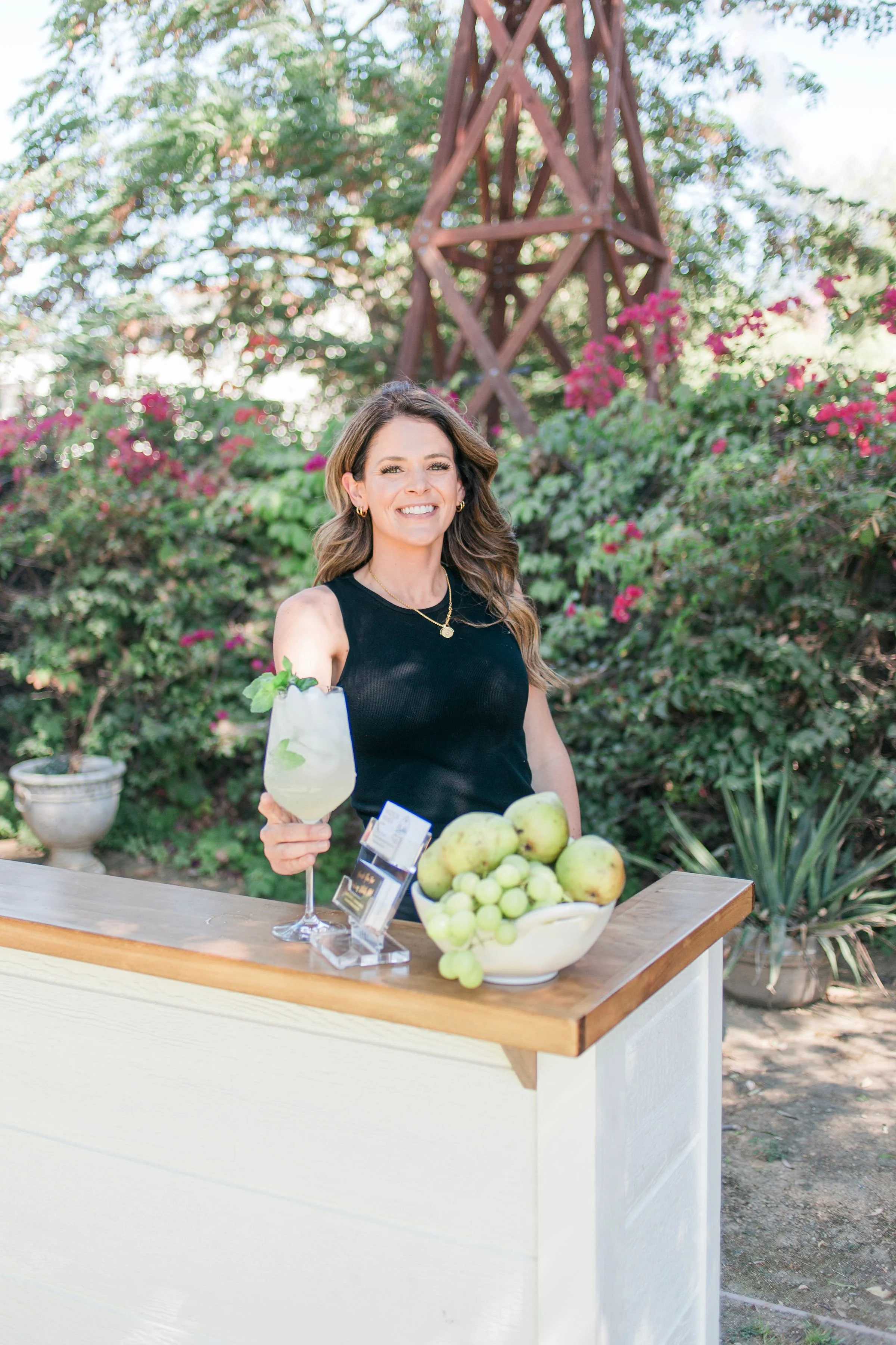 BUBBLES Mobile Bar Featured in Newport Beach Living Magazine