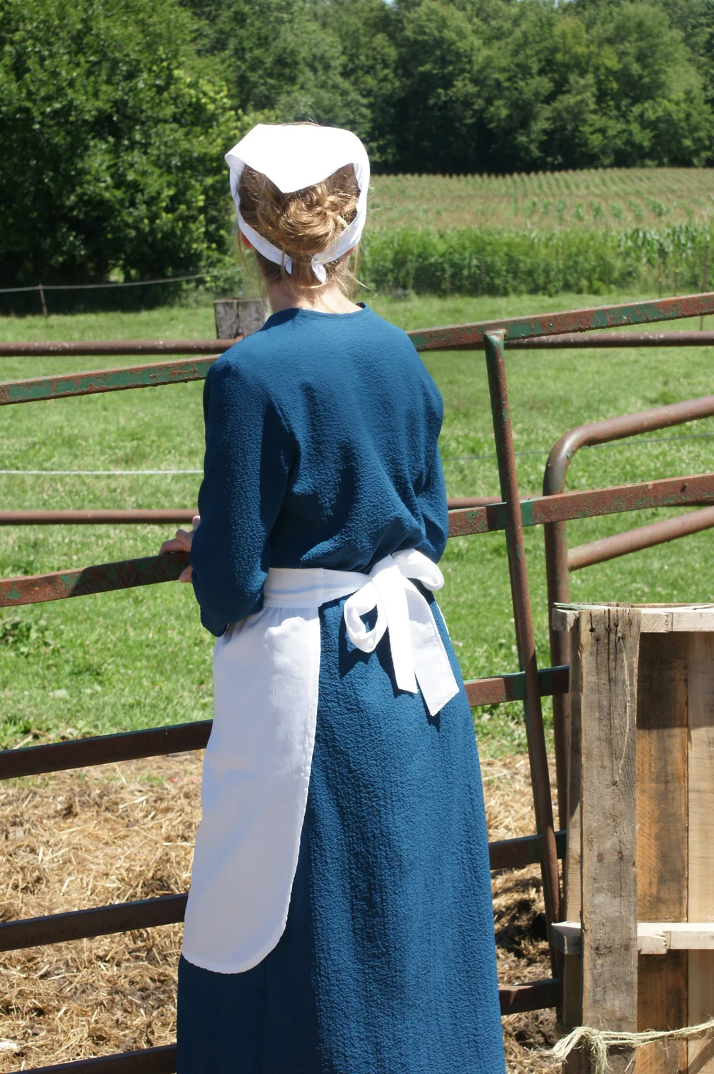 Farmer's Daughter Basic Amish Outfit  Notice: The Store is OPEN, come on  in!