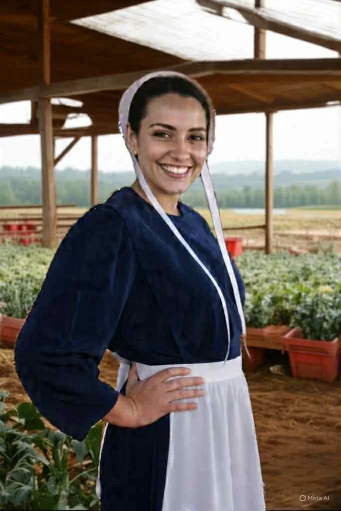 Amish Farmer's WIfe's Outfit  Notice: The Store is OPEN, come on in!