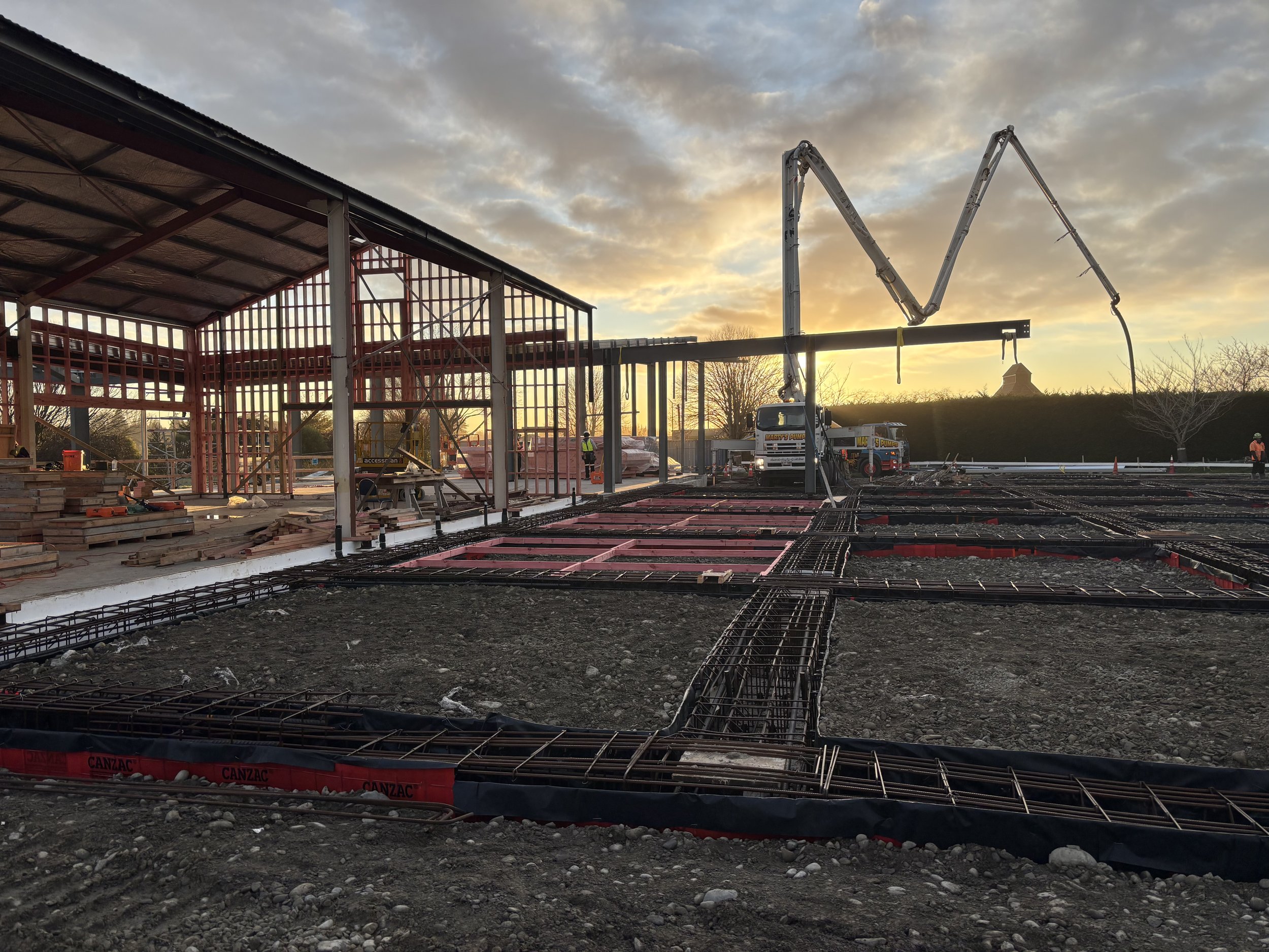 The foundations are laid!