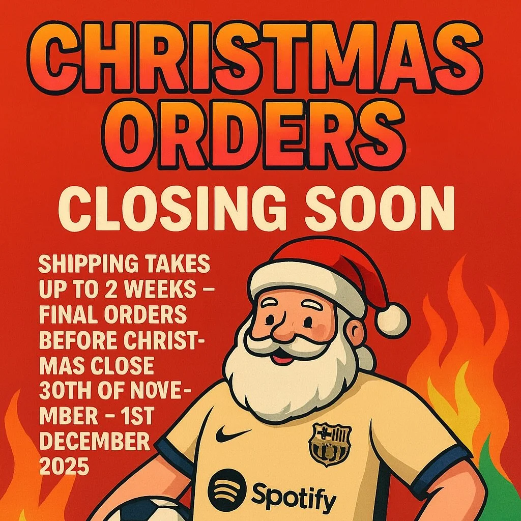 📦🎄 Important Christmas Shipping Update! 🎄📦

Due to high demand and unexpected shipping delays, we&rsquo;ve had to move our final order date to 30th November- December 1st, 2025. This ensures everyone receives their products on time for Christmas 