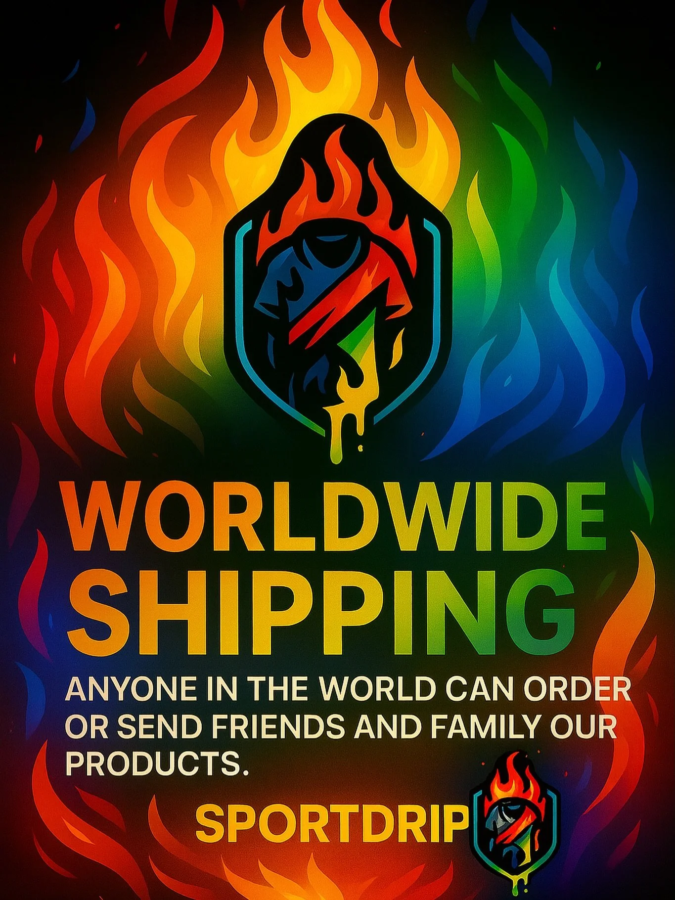 🌍🔥 WORLDWIDE SHIPPING! 🔥🌍
No matter where you are &mdash; Europe, USA, Africa, Asia, Australia, South America &mdash; you can get your SportDrip kits delivered straight to your door!

🎁 Send gifts to friends &amp; family abroad
⚽🔥 Order your fa