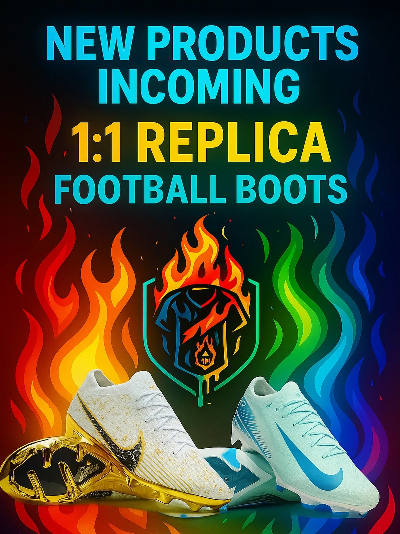 🔥 NEW PRODUCTS INCOMING! 🔥
Elite 1:1 Replica Football Boots dropping soon 👟⚡
Same look. Same feel. Same performance &mdash; just smarter on the wallet 💸

🚀 Get ready to cop your pair &mdash; launching soon exclusively on SportDrip 🏆

#FootballB