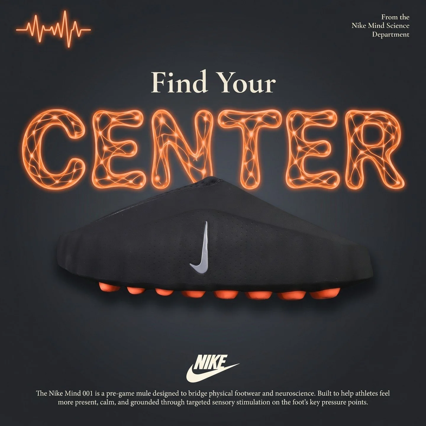 Unlock your mind's potential before the game! 🧠✨ Step into calm and focus with Nike Mind 001. Save this for your pre-game ritual! #GameChanger #NikeMind001 #PreGameMule #MindfulnessInMotion #FallAthletics