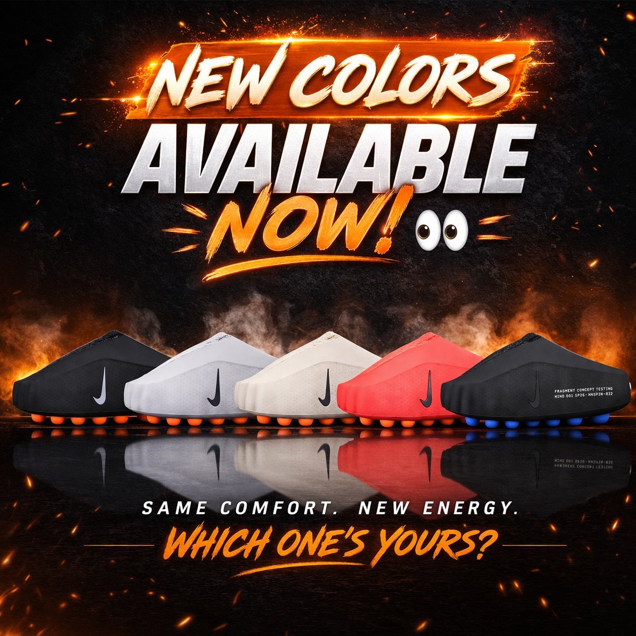 🔥 NEW COLORS. SAME COMFORT. DIFFERENT ENERGY.

These aren&rsquo;t just slides&hellip;
they&rsquo;re the pair everyone notices the second you step out.

Clean. Comfortable. Effortless.
Built for everyday &mdash; styled like nothing else.

💸 Was &pou