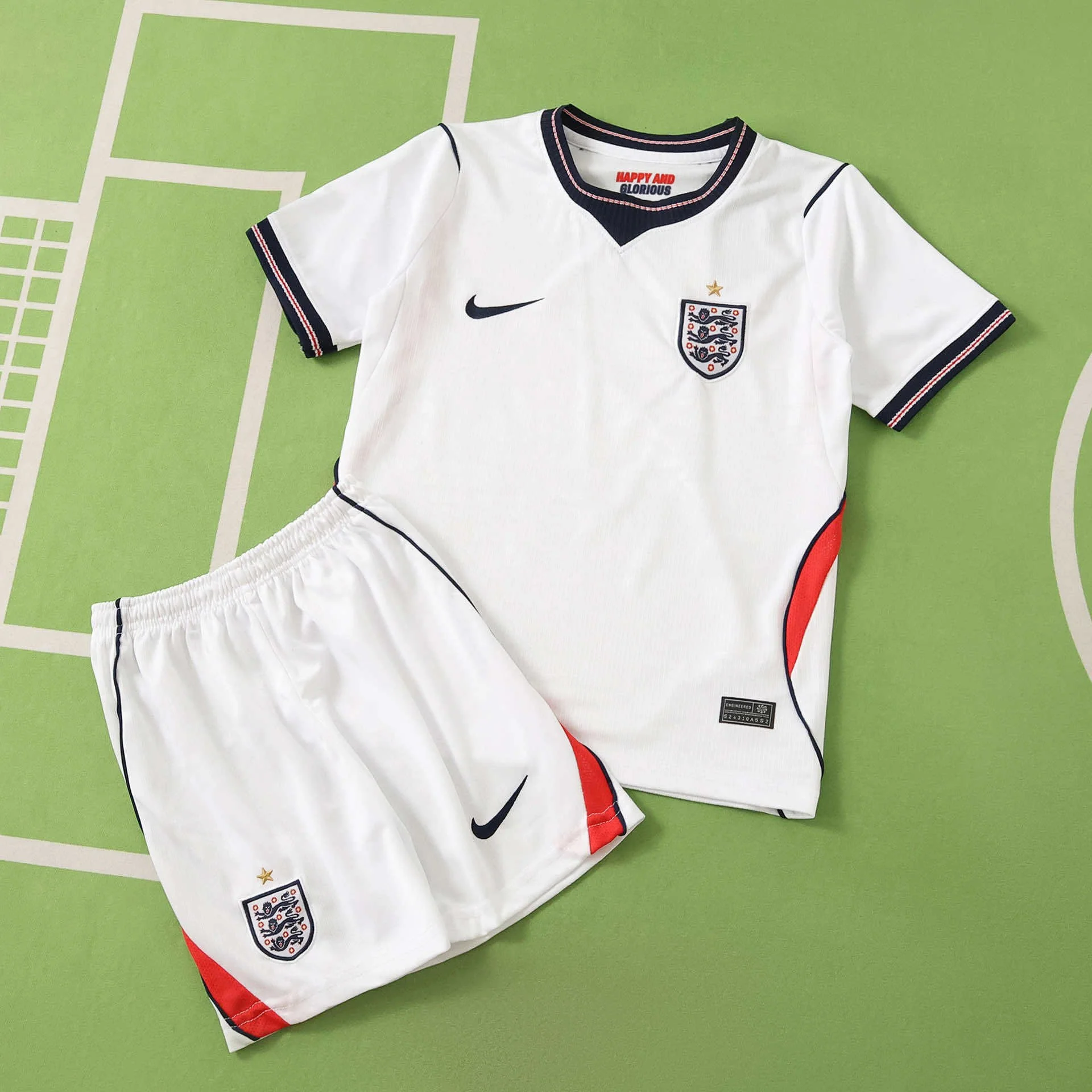 2026 FIFA World Cup England home Kids kit