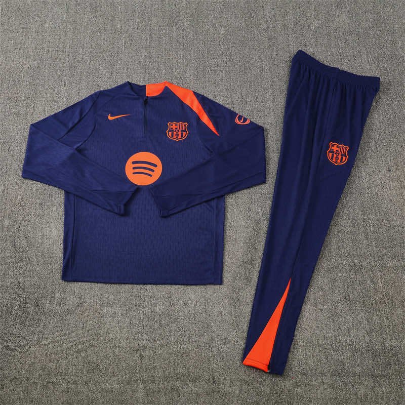 2526 FC Barcelona Half zip training suit set