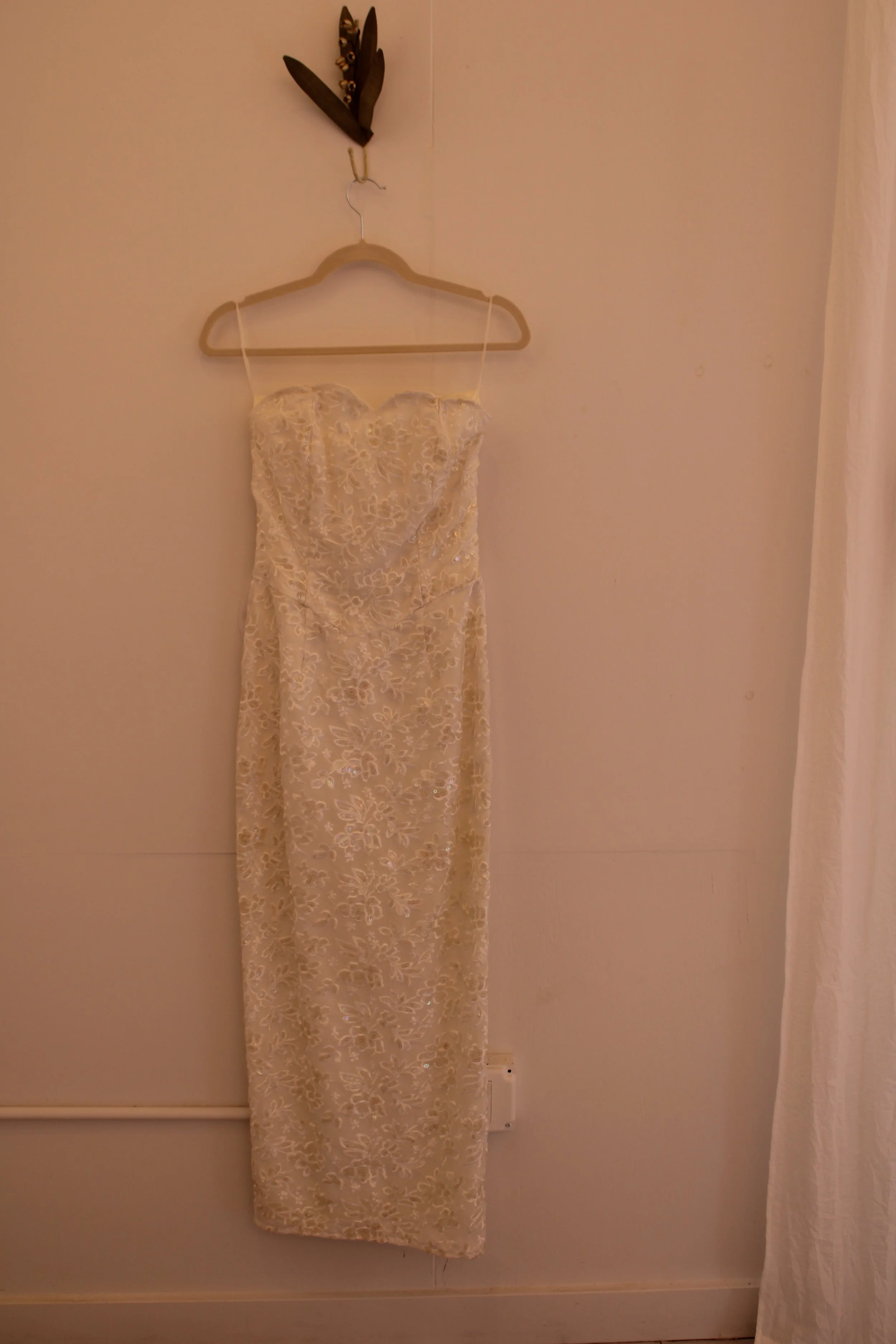 Vintage Sequin Wiggle Dress