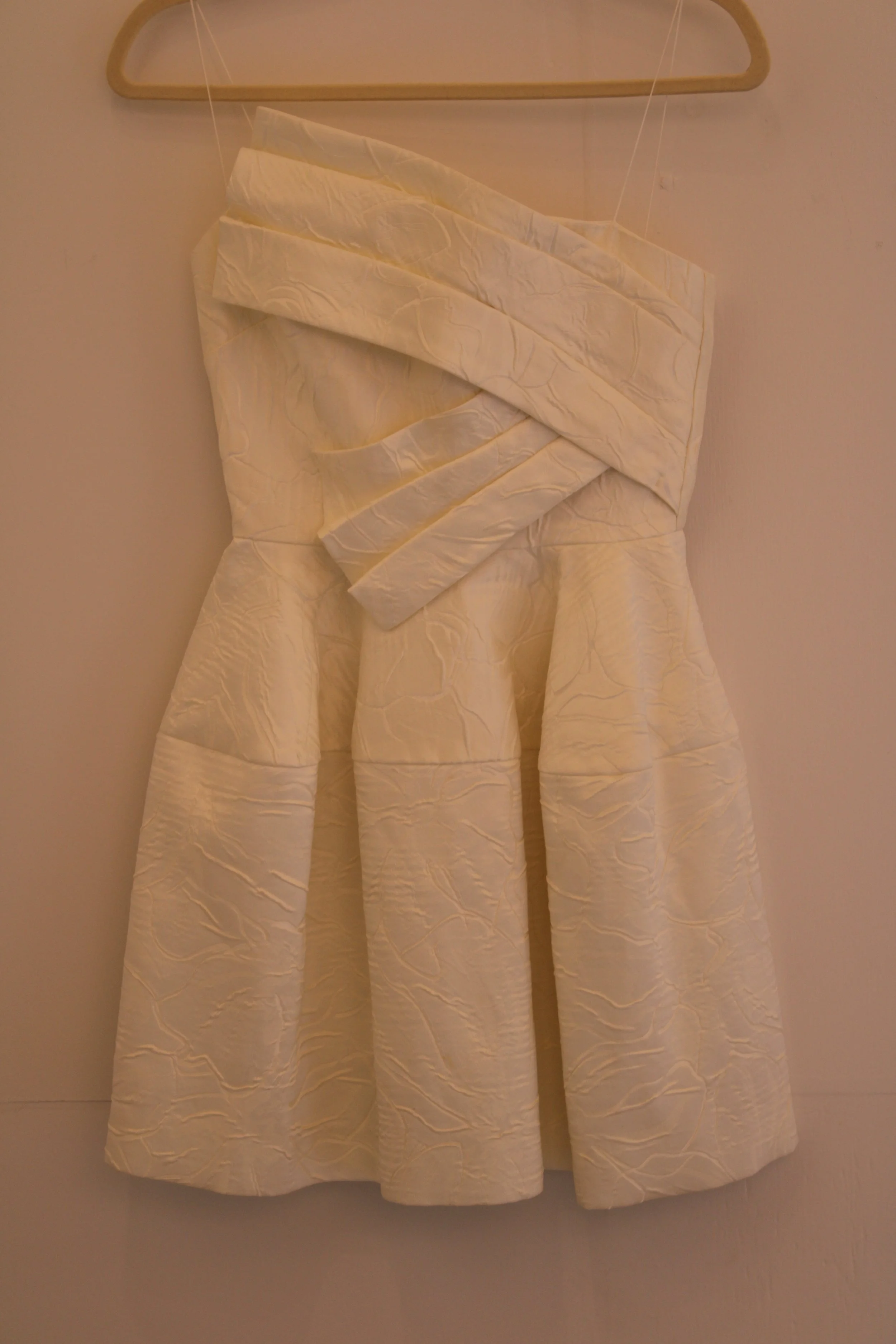 Asymmetrical Cocktail Mini Dress