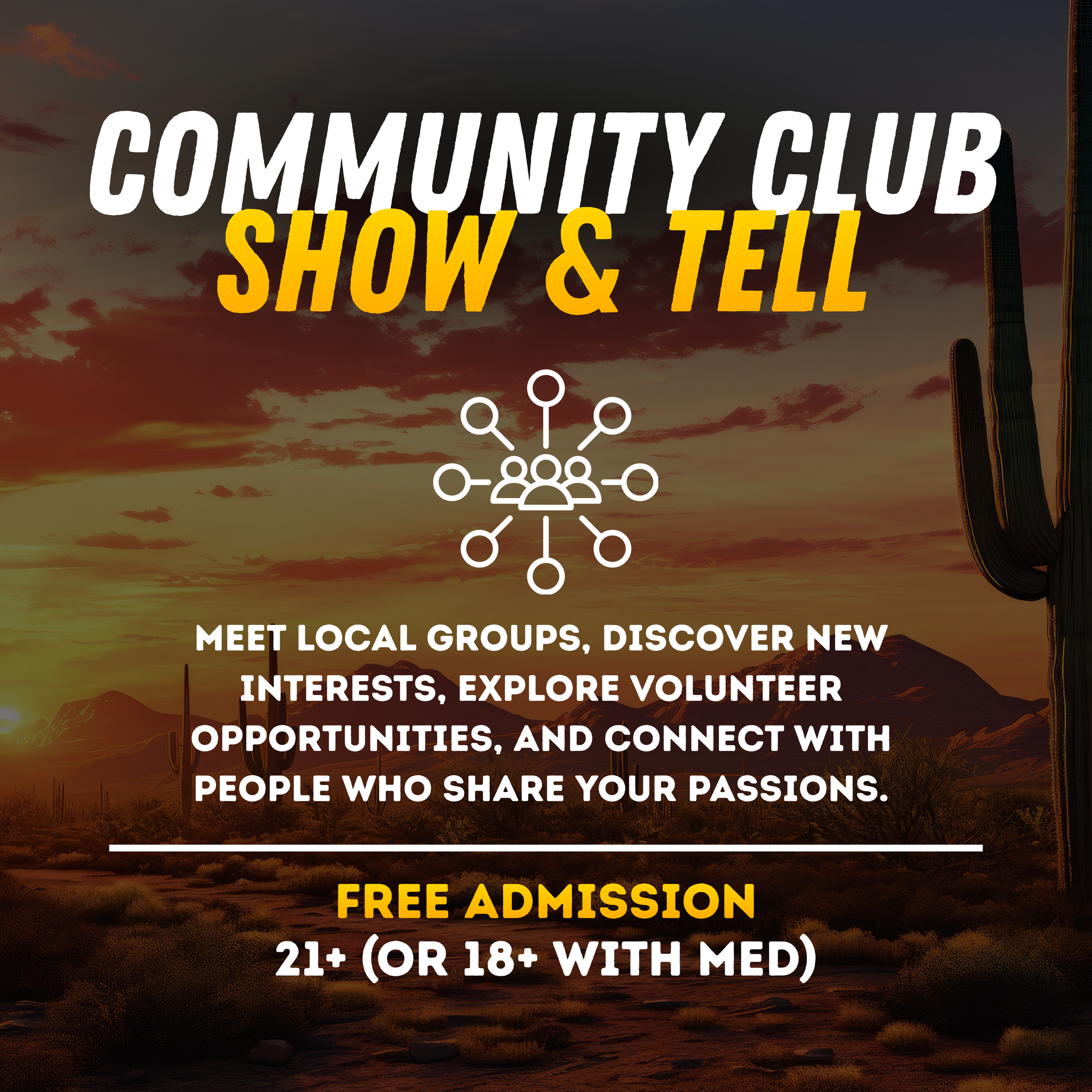 Community Club Show &amp; tell 