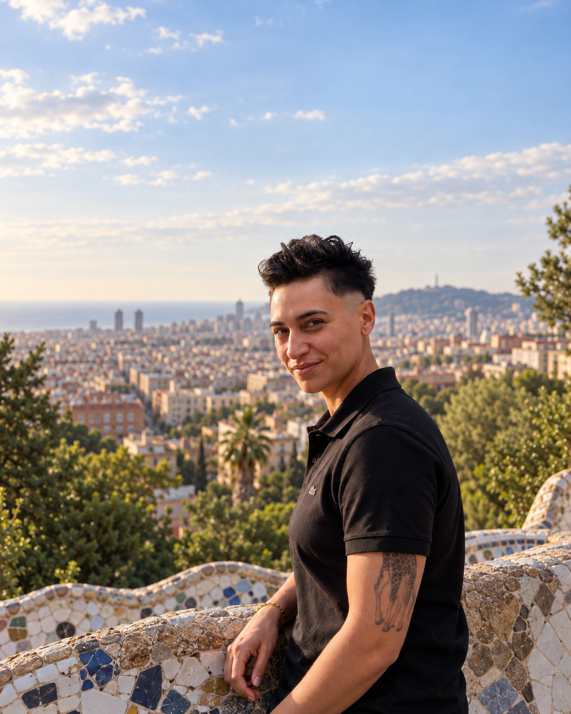 Alex Orozco Parc Guell Barcelona