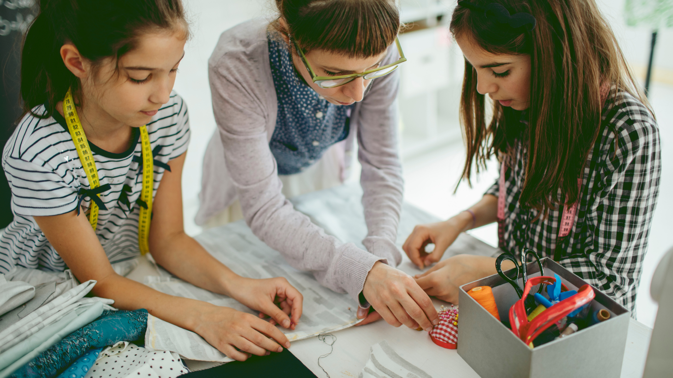Encouraging Children While They are Learning to Sew