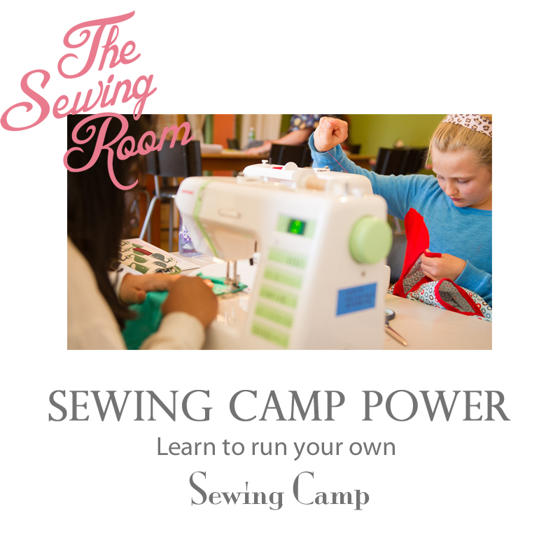 Getting Excited to teach SEWING CAMP POWER in October
