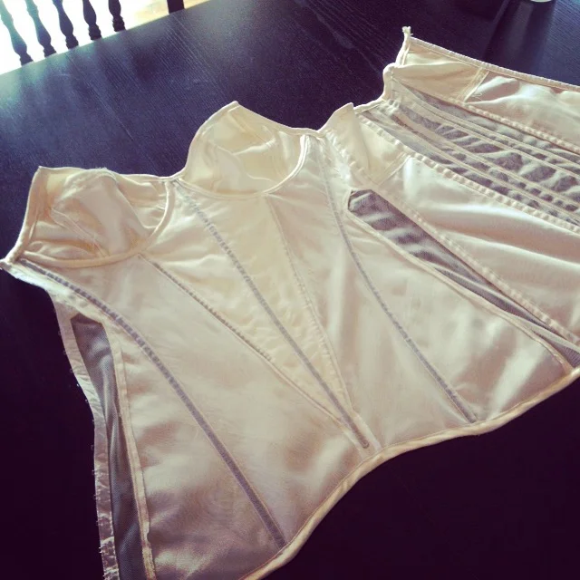 Working on my 1930's Foundation - Getting ready for the Art Deco Preservation Ball