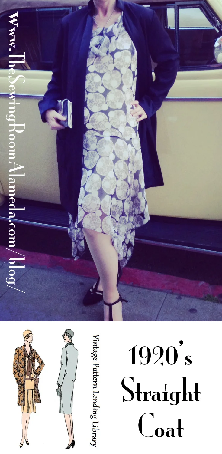 1920's Straight Coat and the Art Deco Member Party
