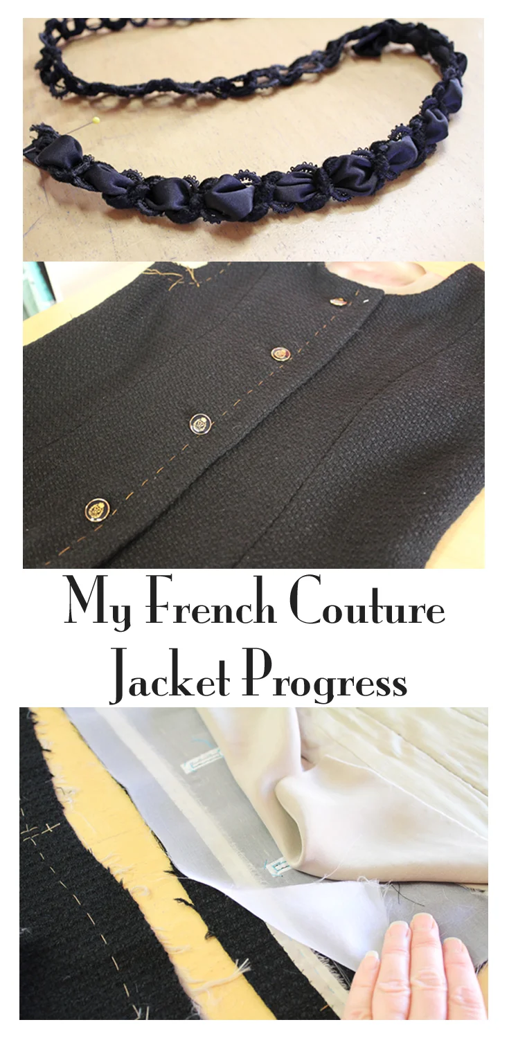 My Couture French Jacket - Progress Report no. 1