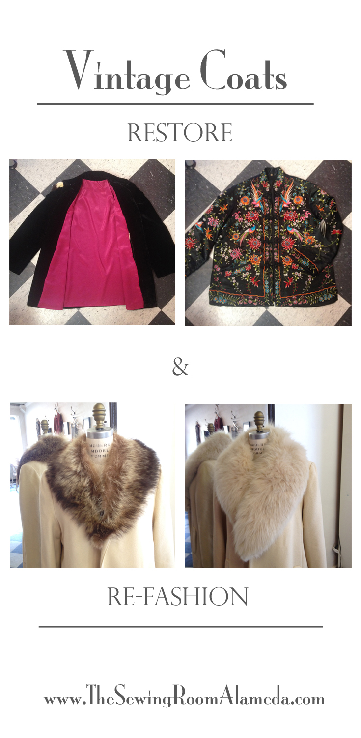 Vintage Coat Crusade - Re-Fashion & Restoring my Vintage Coat Collection