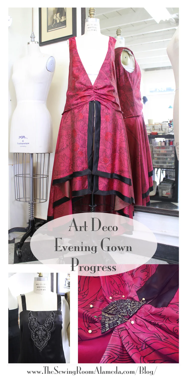Miss Fisher Con or Bust - Fitting my Art Deco Inspired Evening Gown