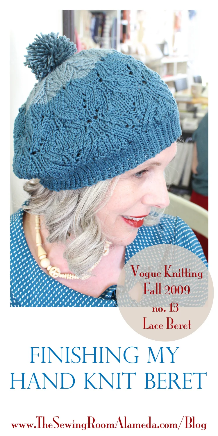 Hand Knit Beret - From Vogue Knitting Fall 2009