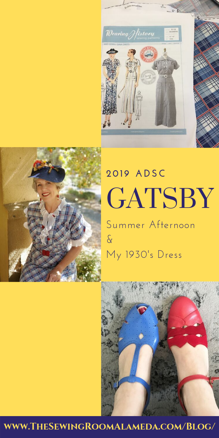 2109 Gatsby Summer Afternoon - Making my 1930's Dress