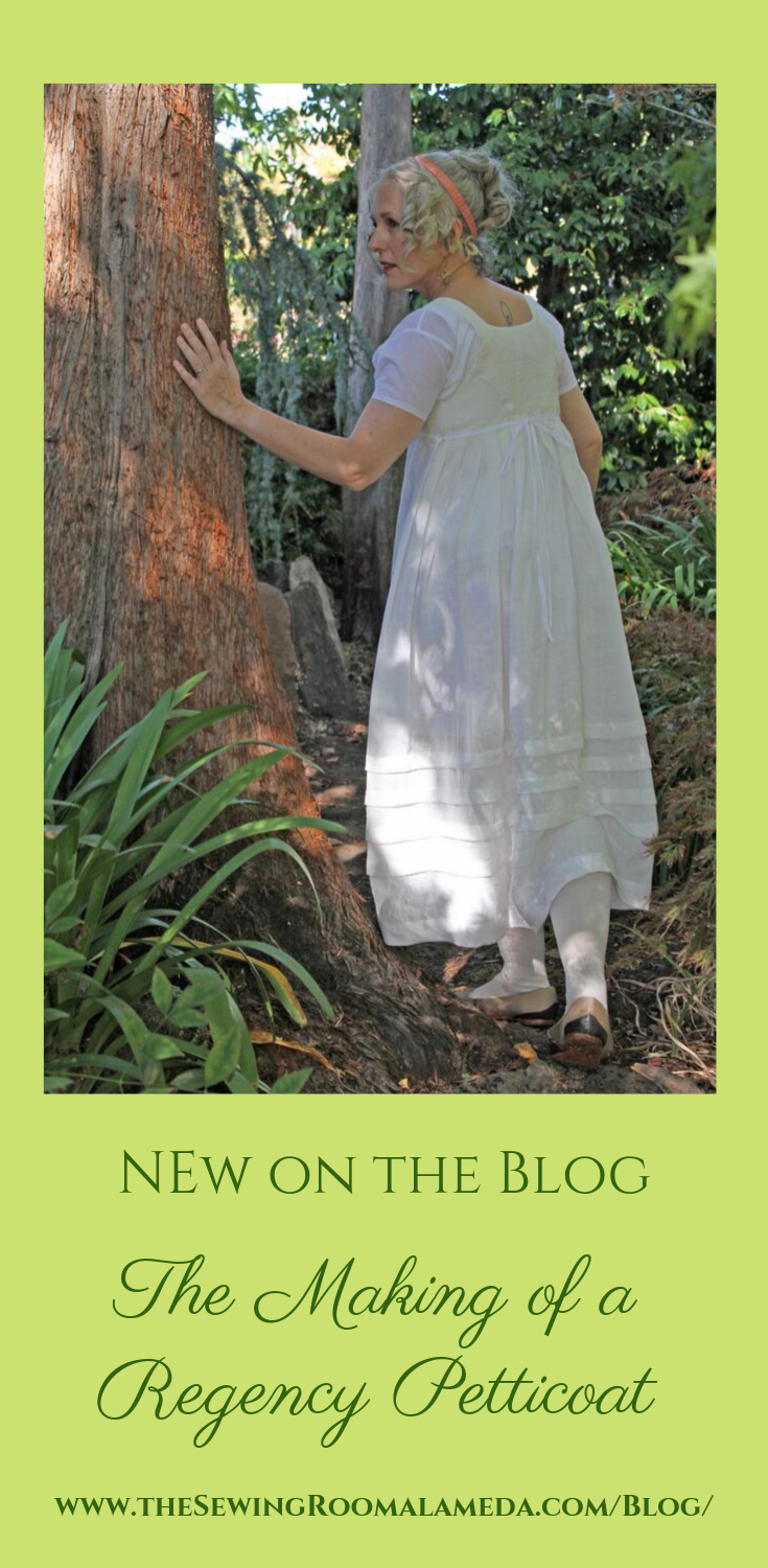 Sewing a Regency Petticoat