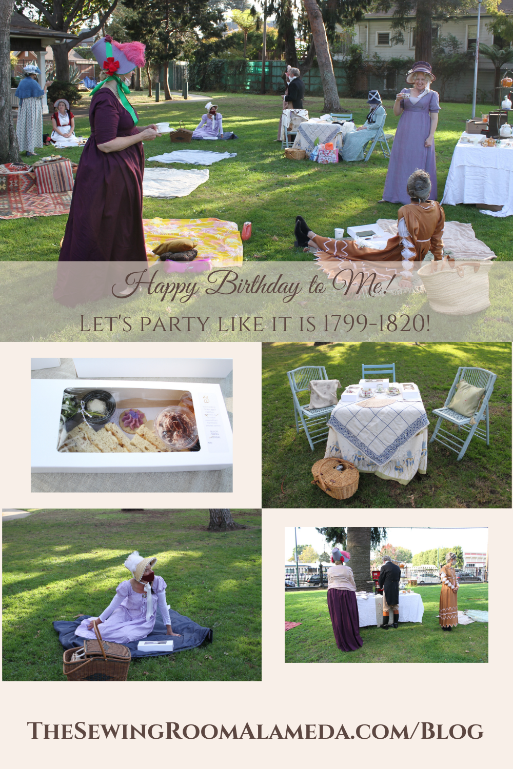 Regency Birthday Picnic - a Socially Distanced Celebration
