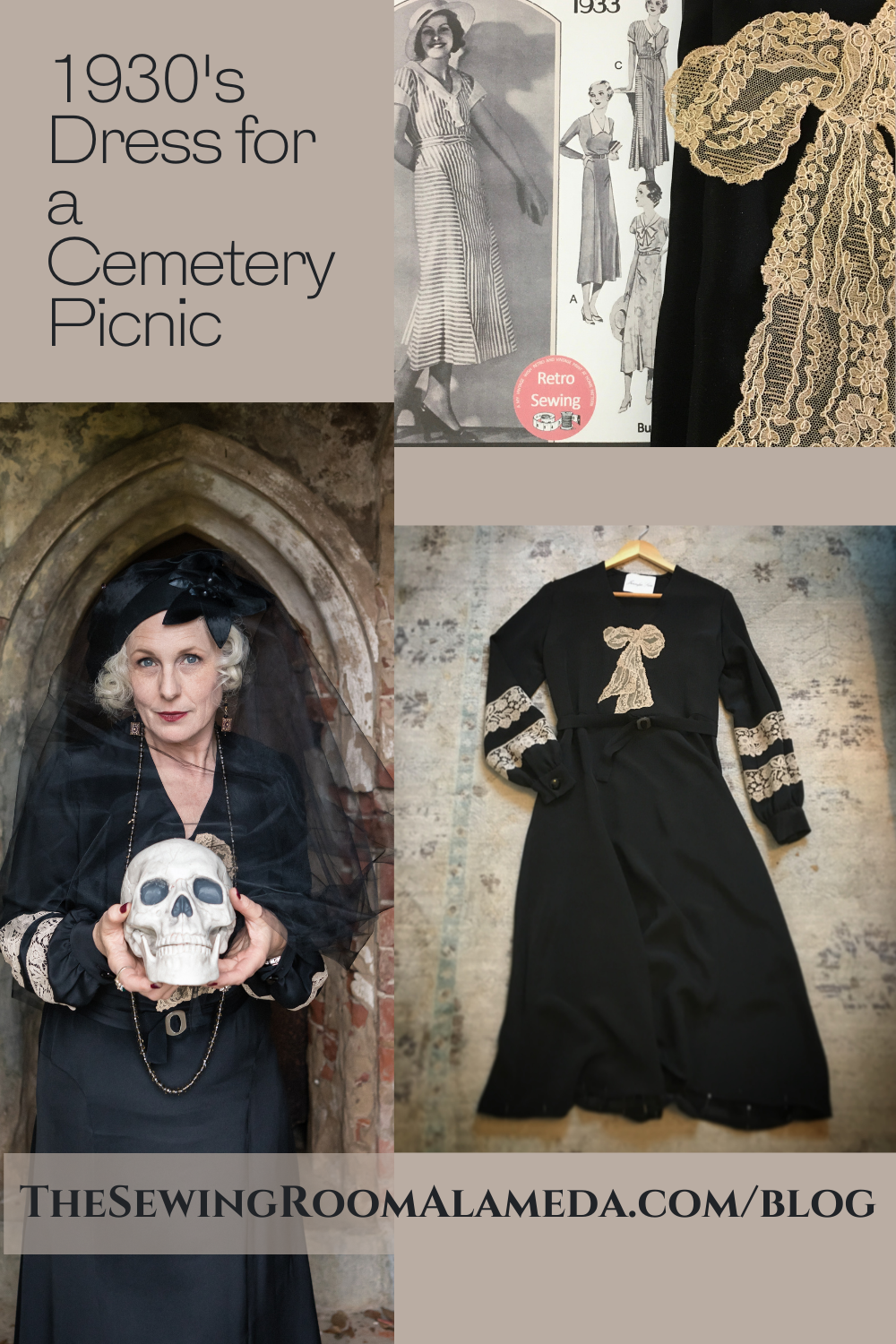 Sewing a 1930's Dress for a Cemetery Picnic