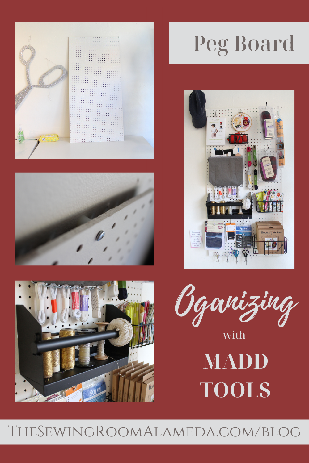 Peg Board - Organizing with Pegboarder &amp; MADD TOOLS