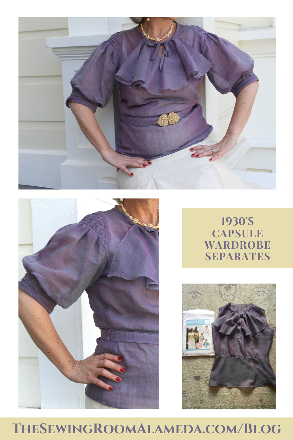 1930's Capsule Wardrobe - Sewing Separates