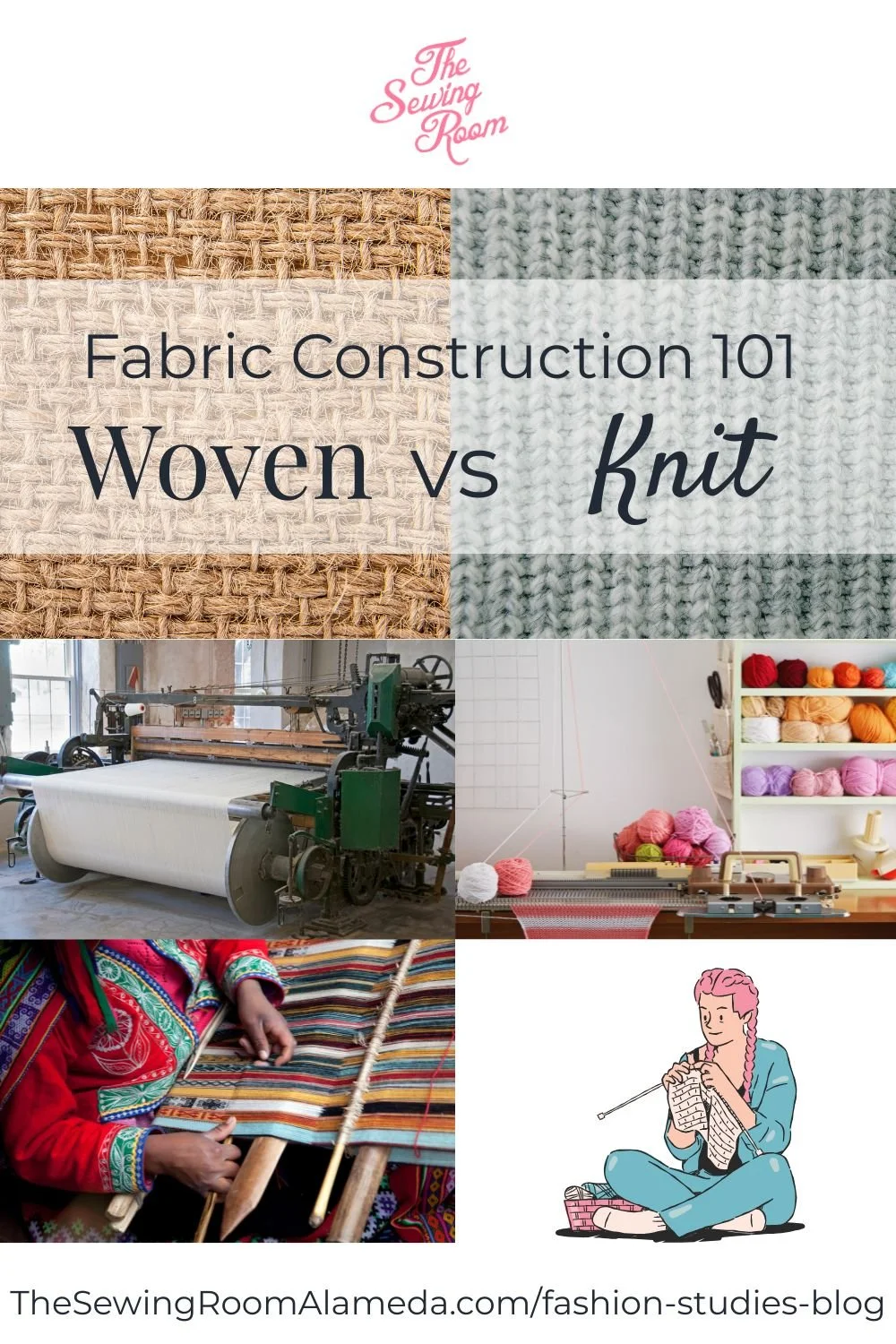 Fabric Construction 101 - Woven vs. Knit