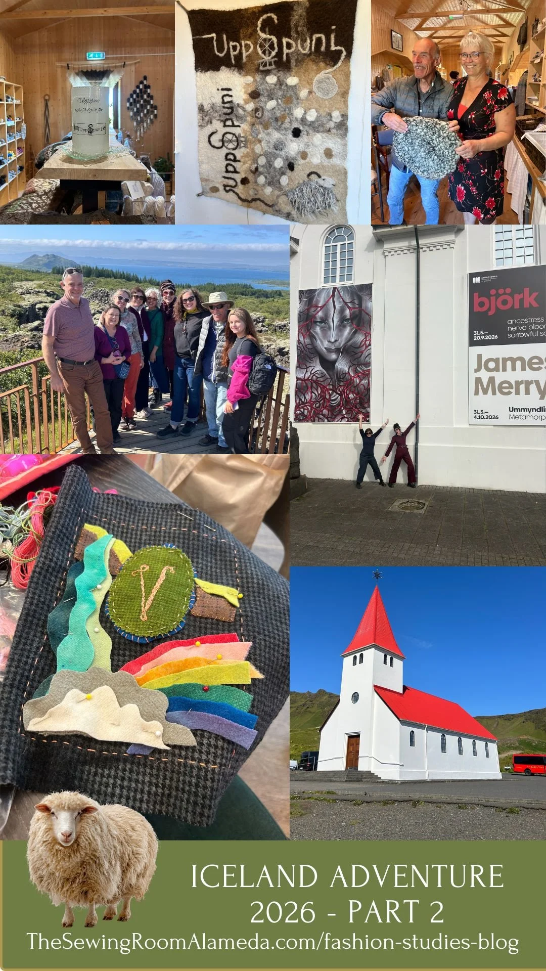 Iceland Adventure 2026 - Textiles, Sightseeing and Food- Part 2